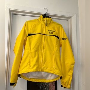 Gore-Tex waterproof jacket Bike Wear yellow reflective cycling windbreaker